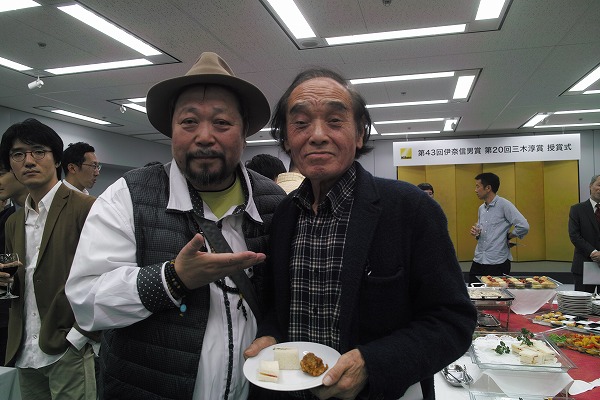 [no.1127] 2018年12月8日 第43回伊奈信男賞 第20回三木淳賞 授賞式・祝賀パーティ（12月4日/新宿エルタワー30階サンス